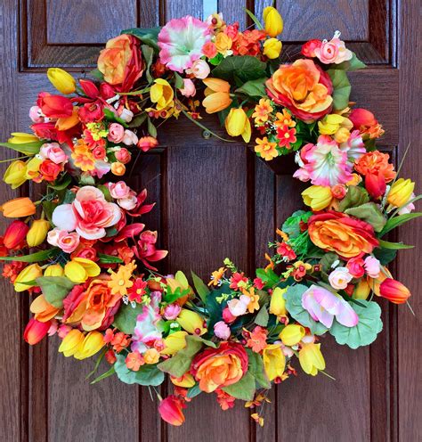 large metal summer outdoor wreaths for house|large outdoor wreaths on clearance.